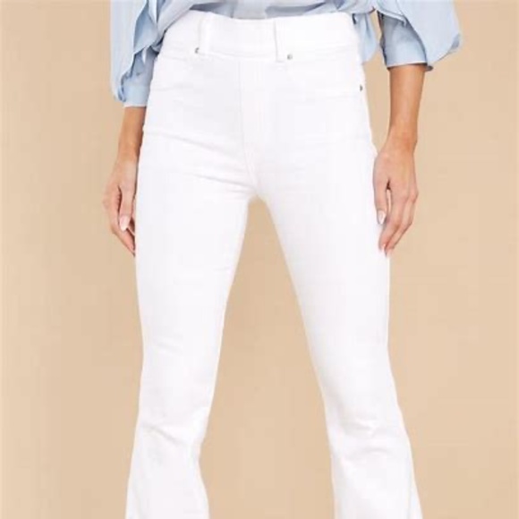 SPANX Denim - SPANX white flare jeans